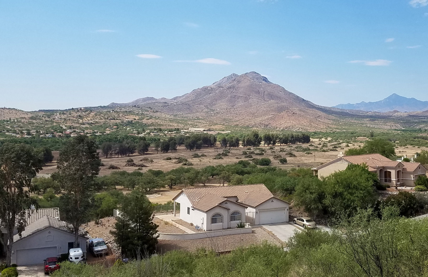Rio Rico Golf Course, cut-down trees